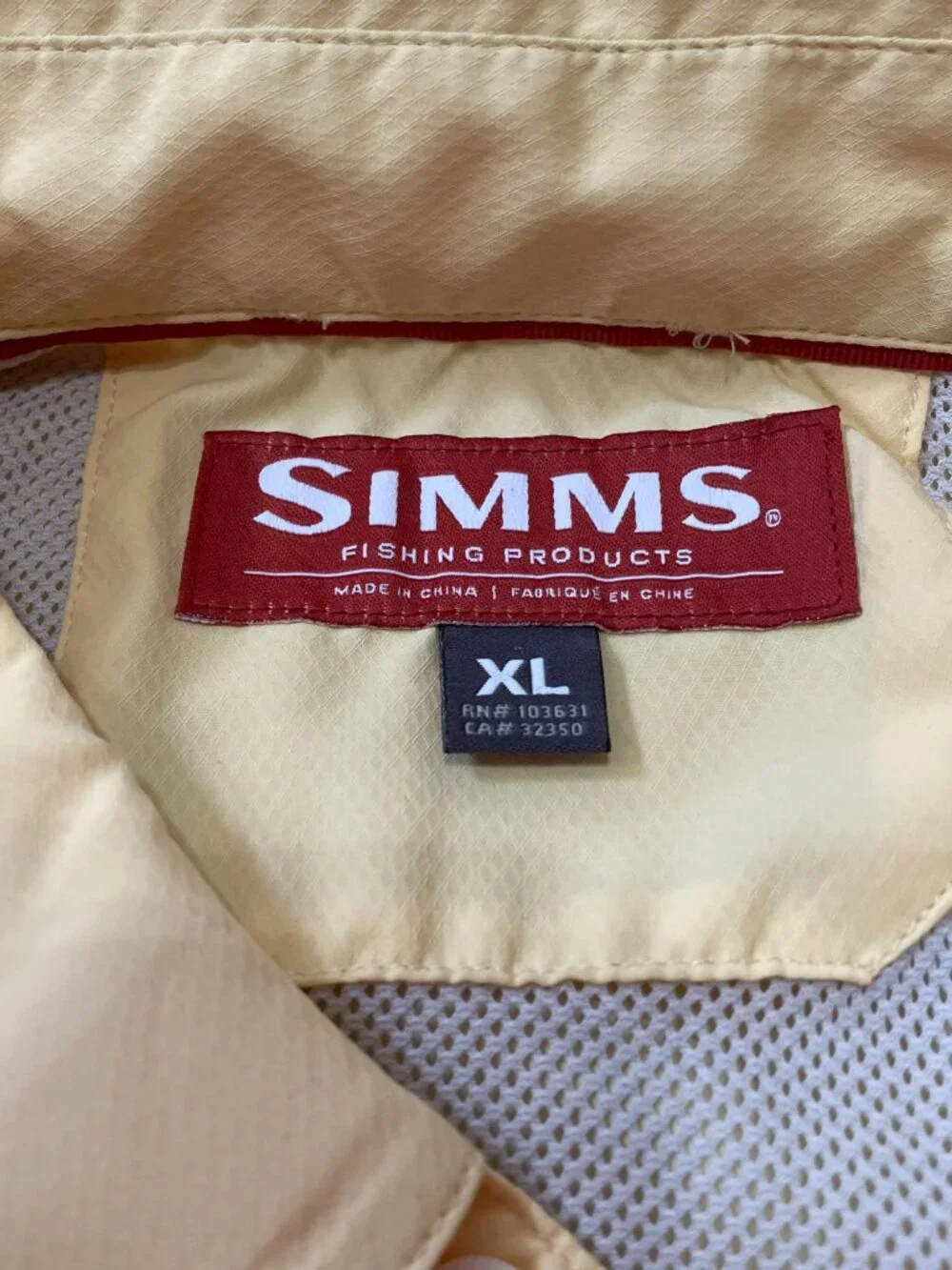 Simms Fishing Shirt XL - Picture 3 of 9